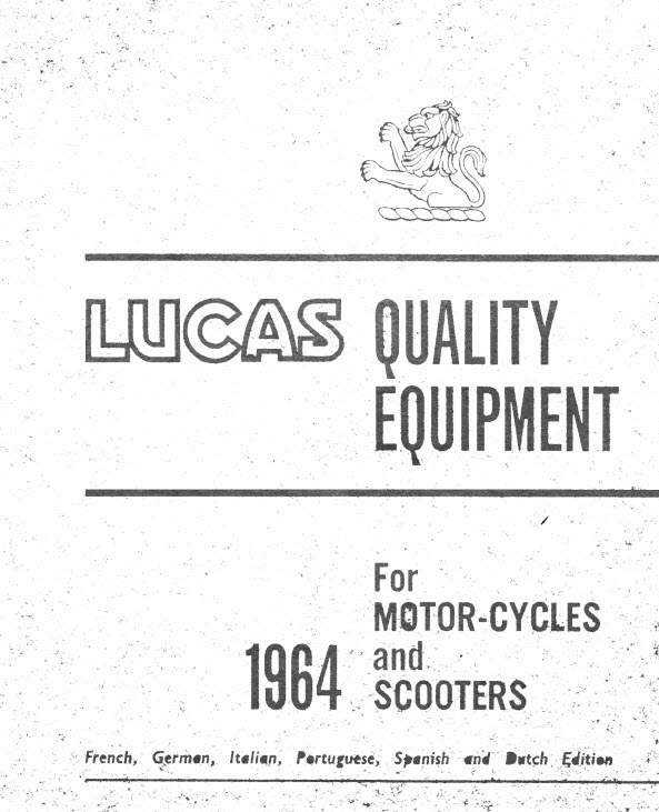 Lucas - motorcycles and scooters 1964 - parts list.jpg